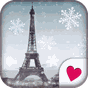 かわいいきせかえ壁紙★Winter paris APK アイコン