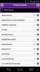 Captura de tela do apk Roku - Private Channel Guide 1