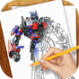 Learn to Draw Transformers