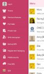 Captura de tela do apk GO SMS 7 Pink Messages 4