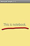 Captura de tela do apk notebook - Memo+Sketchbook 3