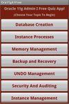 Imagem 1 do Oracle 11g OCA Free Quiz App