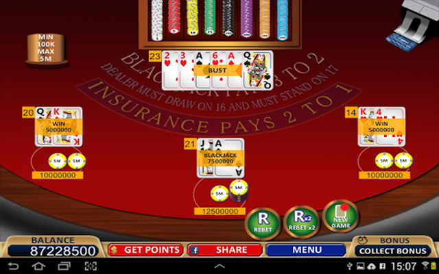 Tải miễn phí APK Blackjack 21+ Casino Card Game 1.0.0.12 Android