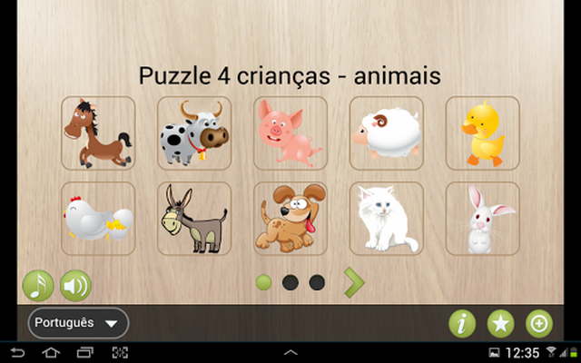 Hewan puzzle untuk anak anak Android Free Hewan puzzle