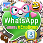 Ícone do apk WhatsApp Camera &Emoticons
