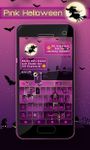 Pink Halloween Keyboard Theme imgesi 