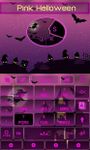 Pink Halloween Keyboard Theme imgesi 4