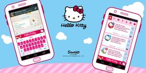Hello Kitty Officiële Keyboard afbeelding 