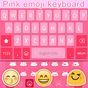 Pink Emoji Keyboard Emoticons apk icon