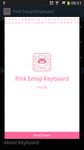 Pink Emoji Keyboard Emoticons image 6