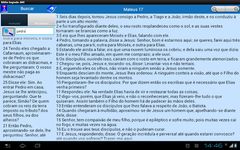 Captura de tela do apk Bíblia Sagrada Catolica Tablet 5