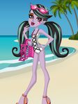 Monsters Fashion Style Dress up Makeup Game image 4