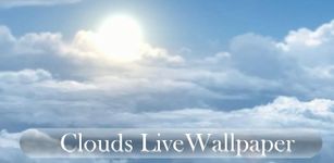 Captura de tela do apk Cloud Live Wallpaper 