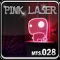 Ícone do Pink Laser Go Launcher EX