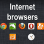 Ícone do apk Chrome Firefox Opera UCBrowser