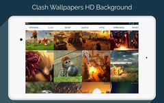 Картинка 4 Clash Wallpapers HD - Funny Bases