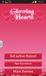 Imagem  do Pink Keyboard Heart Glow Theme