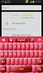 Imagem 4 do Pink Keyboard Heart Glow Theme