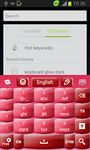 Imagem 5 do Pink Keyboard Heart Glow Theme
