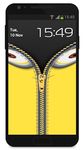 Zipper Lock Screen Yellow image 4
