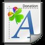 GO Launcher Fonts - Donation Icon