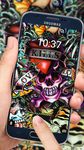 Gambar Tema Skrip Batu Skull & Layar Kunci & Panggil 2