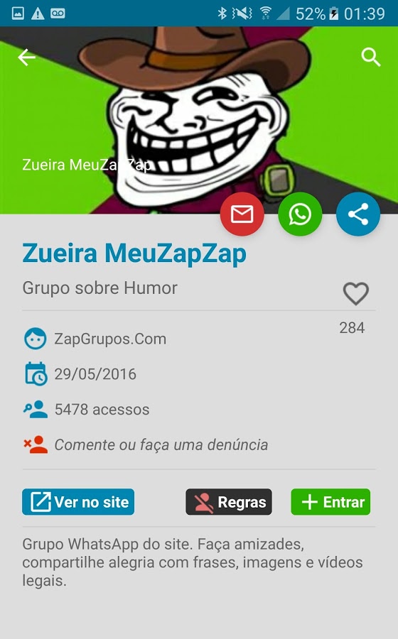 ZapGrupos - Grupo Sad Boy para Whatsapp