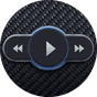 Skin for Poweramp Carbon Fiber APK