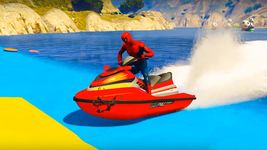 Superheroes Jet Ski Stunts: Top Speed Racing Games afbeelding 10