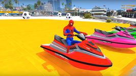 Superheroes Jet Ski Stunts: Top Speed Racing Games image 23