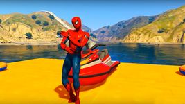 Superheroes Jet Ski Stunts: Top Speed Racing Games imgesi 8