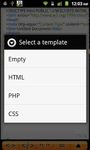 Imagem 3 do Android Web Editor Lite