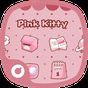 Ikon apk Pink Kitty Theme
