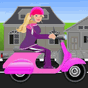 Ícone do apk Miss Barbie Scooter Ride