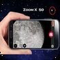 Icône apk caméra zoom la lune
