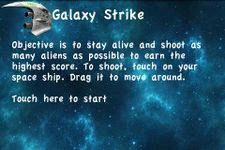 Captura de tela do apk Galaxy Strike 2