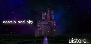 castle and sky LWallpaper ekran görüntüsü APK 