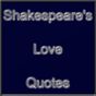 Ícone do apk Shakespeare's Love Quotes