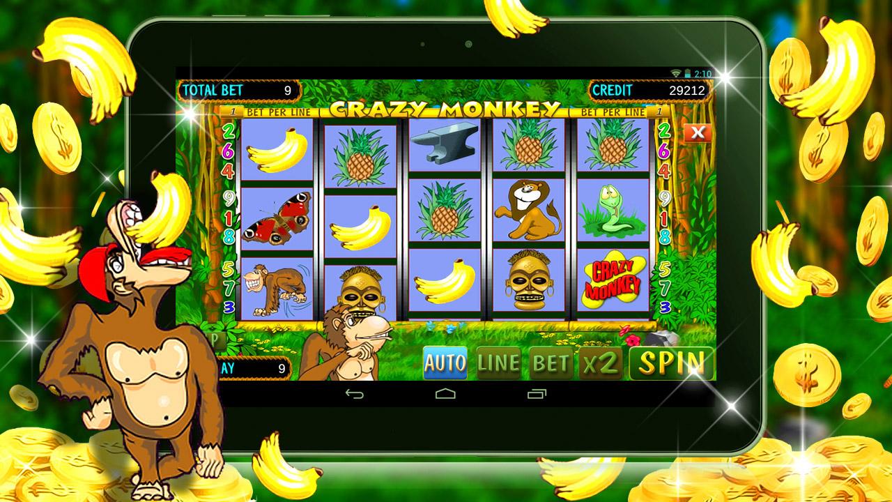 Скачать бесплатно Crazy Monkey slot в формате APK для Android