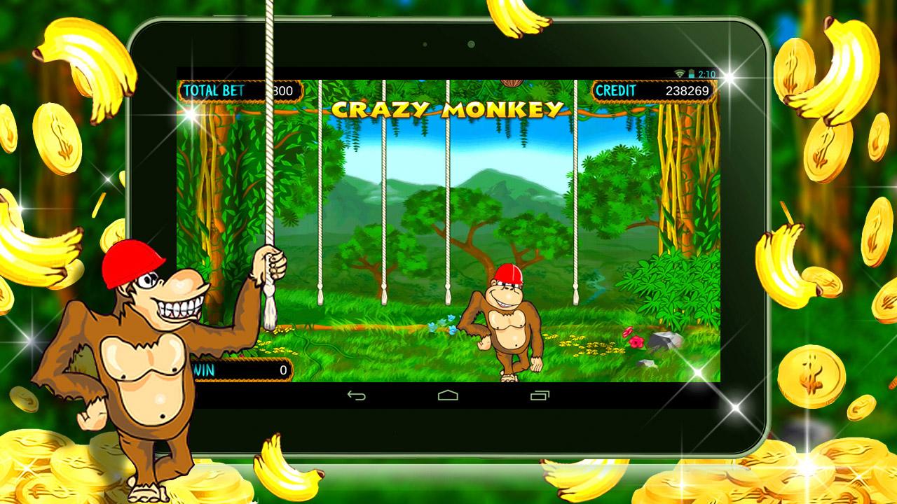 Скачать бесплатно Crazy Monkey slot в формате APK для Android