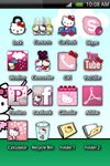 ADW Hello Kitty Inspired Theme screenshot apk 