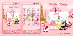 Captura de tela do apk Hello Kitty Paris Theme 2