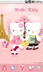 Captura de tela do apk Hello Kitty Paris Theme 1