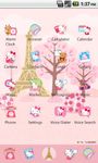 Captura de tela do apk Hello Kitty Paris Theme 