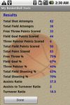 Captura de tela do apk My BasketBall Stats 1