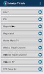 TV Mexico Online Info Channels captura de pantalla apk 3