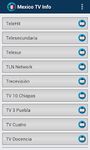 TV Mexico Online Info Channels captura de pantalla apk 6