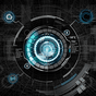 Black mechanic Atom Theme apk icon