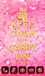 Gambar Keep Calm Girl GO Theme 1