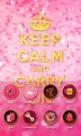 Gambar Keep Calm Girl GO Theme 5